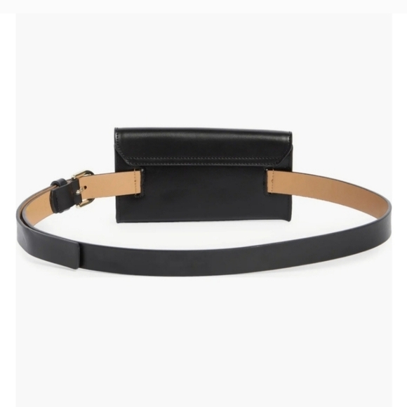 Kate Spade Black Bow Belt Bag Size L / XL - Picture 2 of 4